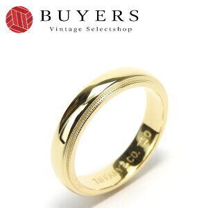 Tiffany Co ring milgrain yellow gold ese